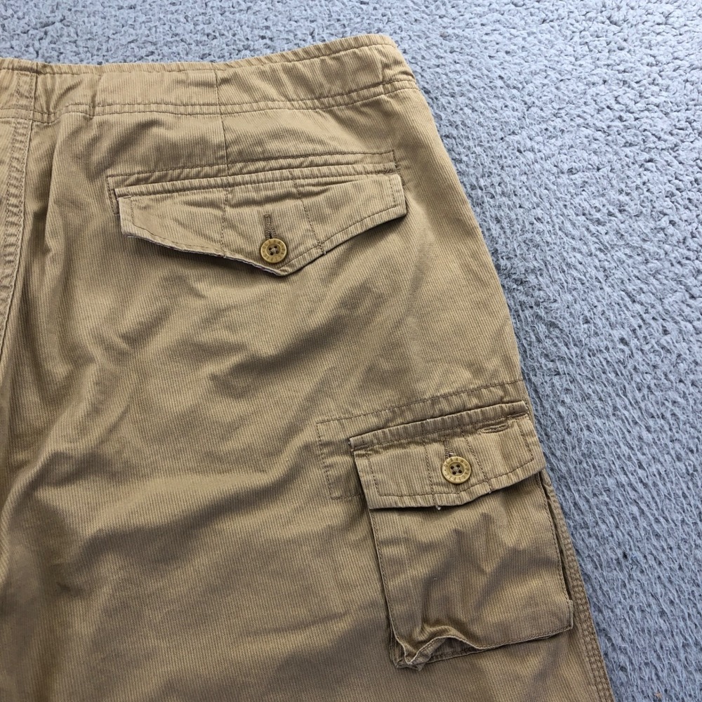 Ocean Pacific Op Pants Mens Large Beige Baggy Relaxed Drawstring Y2K Surf Skate
